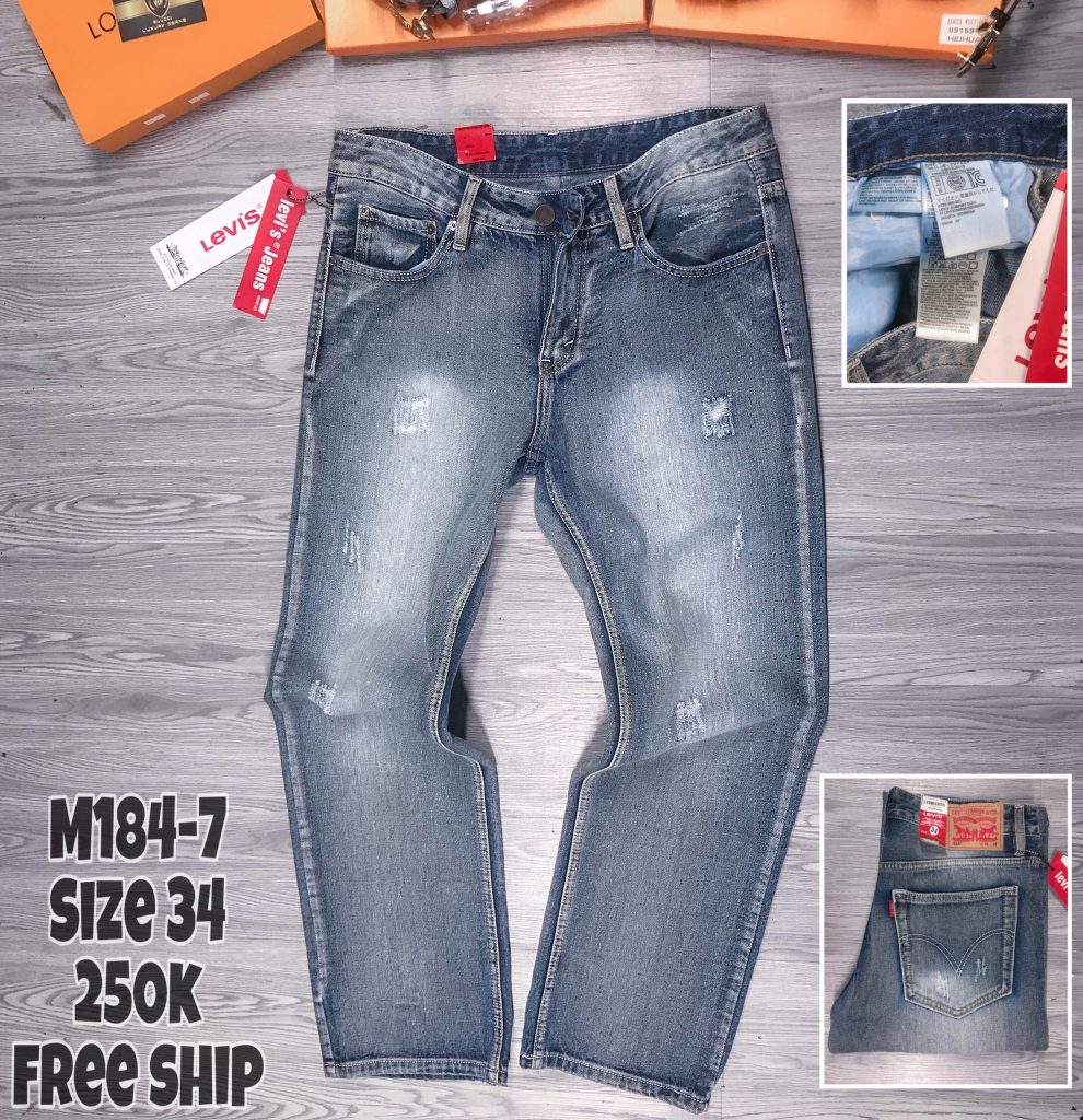 THIÊN ĐƯỜNG QUẦN JEAN NAM ĐẸP