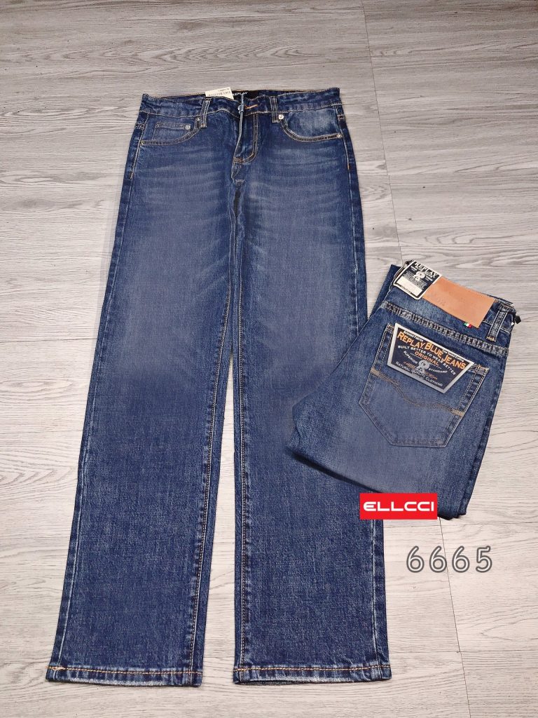 Quần jean nam ống suông - Straight fit jean