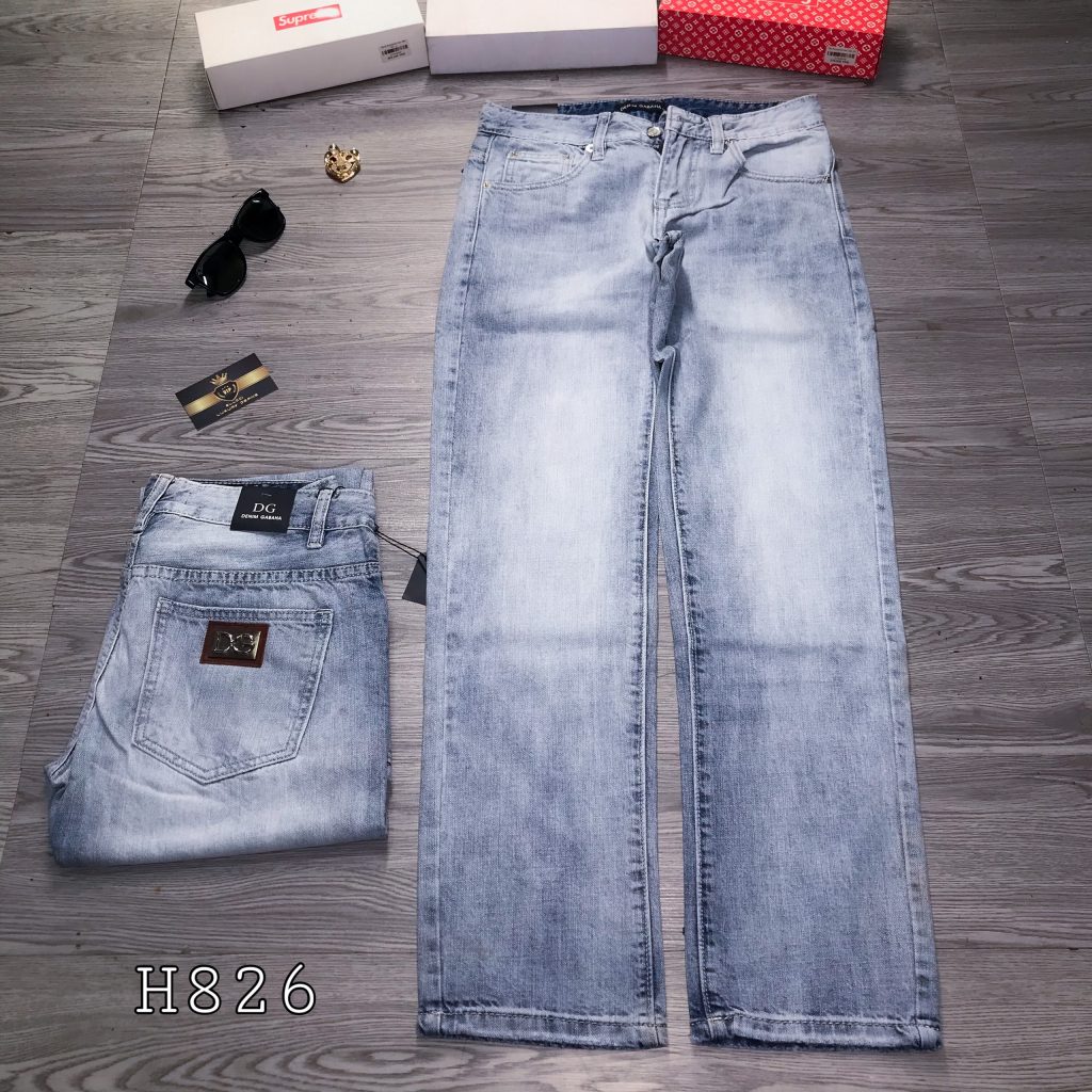 Quần jean nam ống suông - Straight fit jean