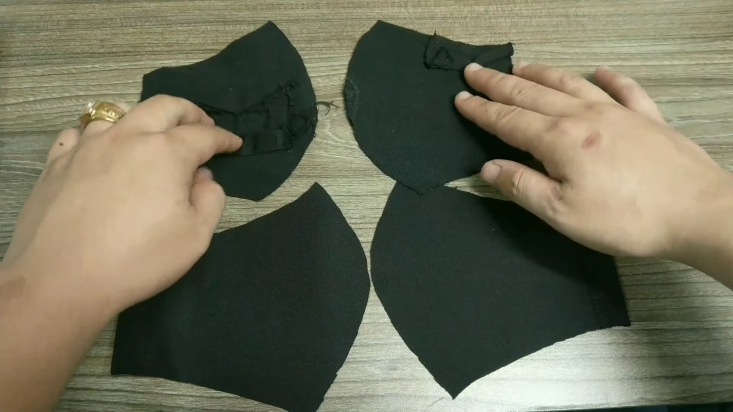 DIY jean thành khẩu trang chất