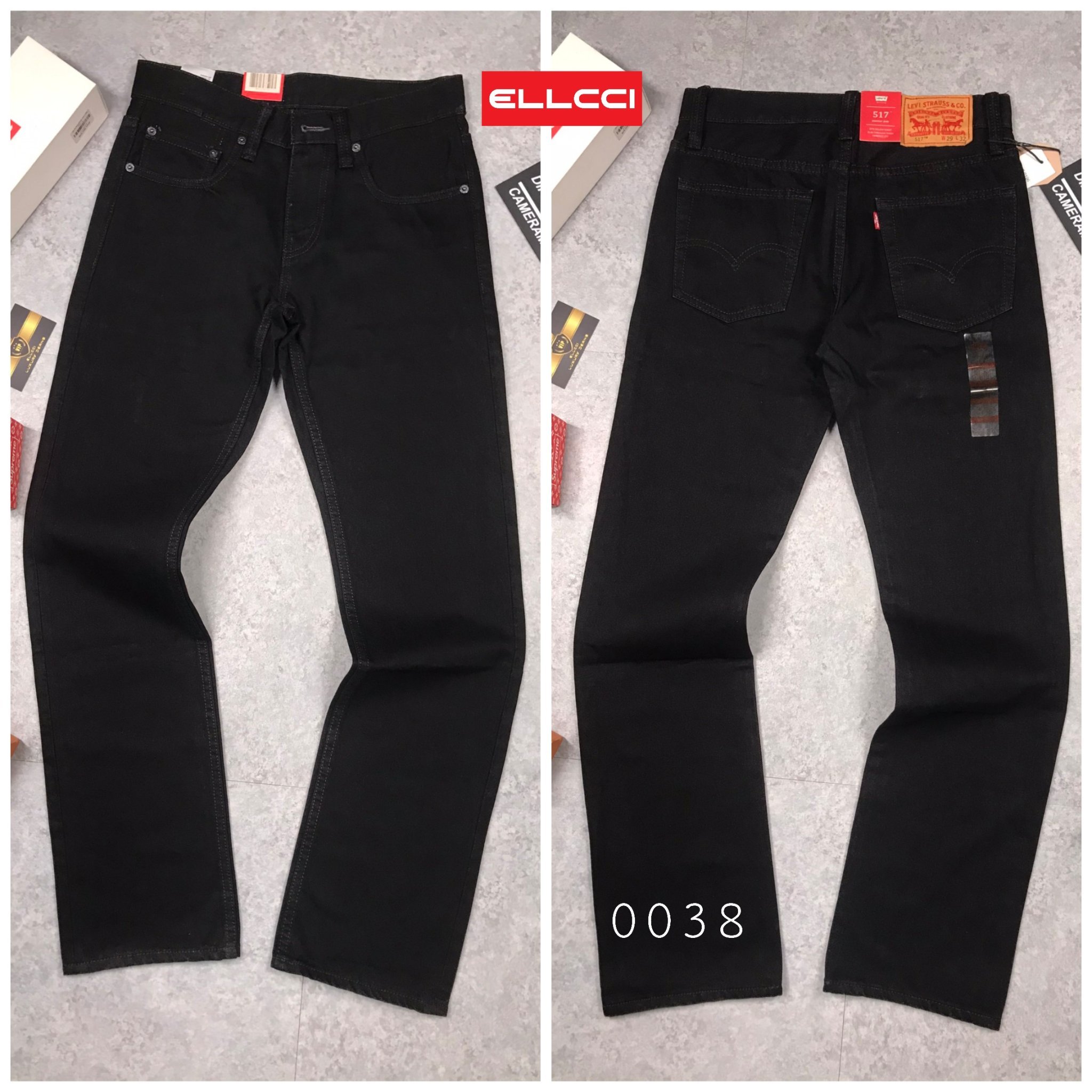 Quần bò Levis 517 Black