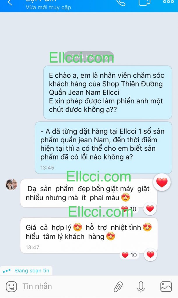 THIÊN ĐƯỜNG QUẦN JEAN NAM ĐẸP