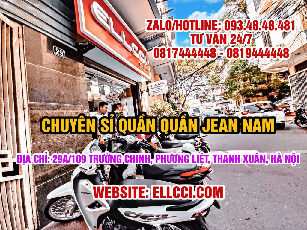 THIÊN ĐƯỜNG QUẦN JEAN NAM ĐẸP