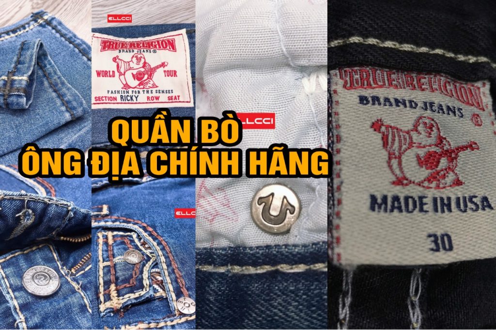 Quần bò ông địa chính hãng