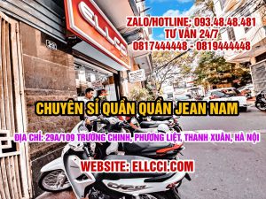 Shop quần jean nam ống suông