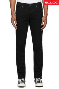 Quần bò ống đứng nam slim fit chino