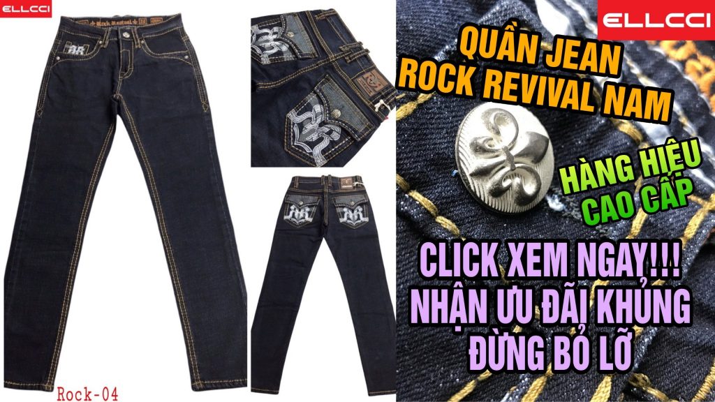 giá quần jean rock revival