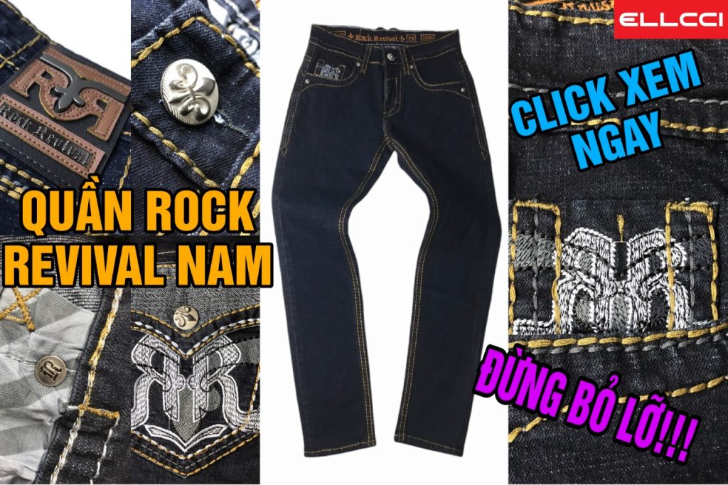 Quần Rock Revival nam