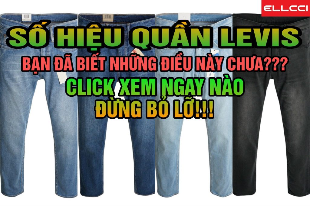 Số hiệu quần levis