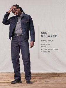 Quần jean Levis 550