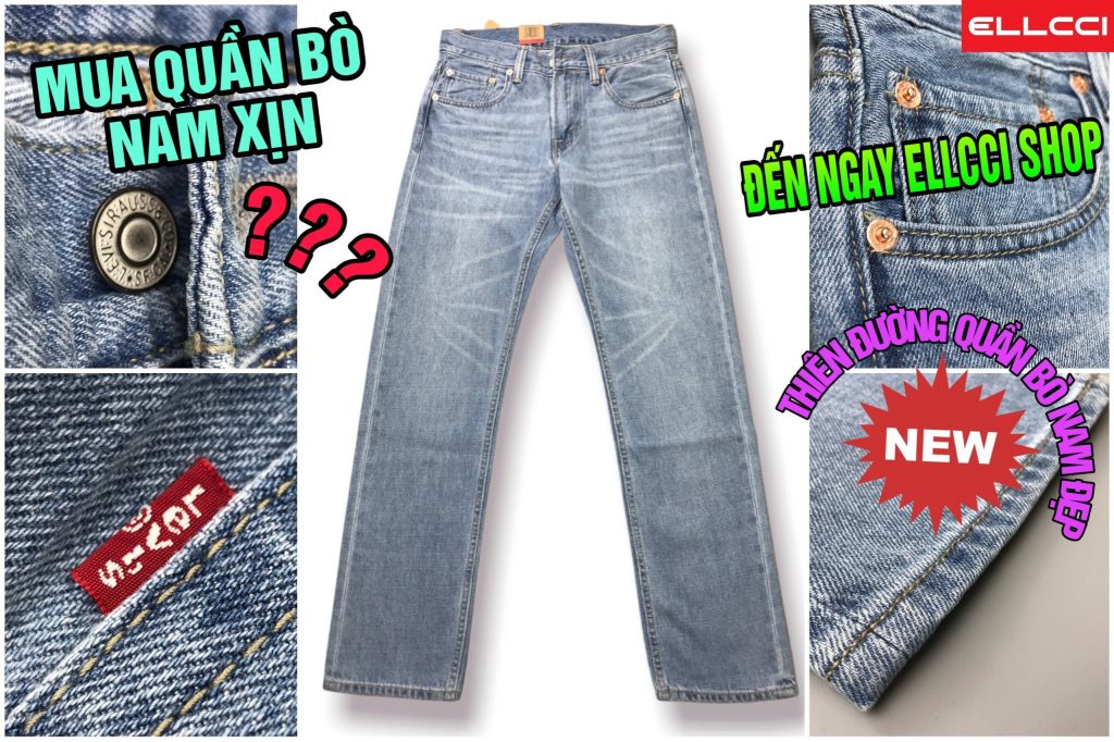 Mua quần bò nam xịn ở Hà Nội