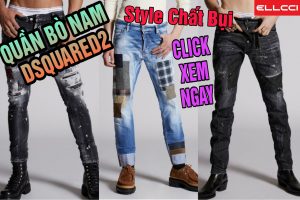 quần bò nam dsquared2