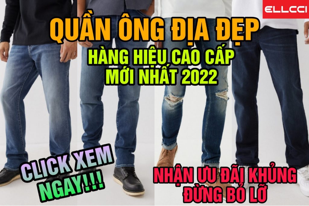 quần bò ông đia đẹp